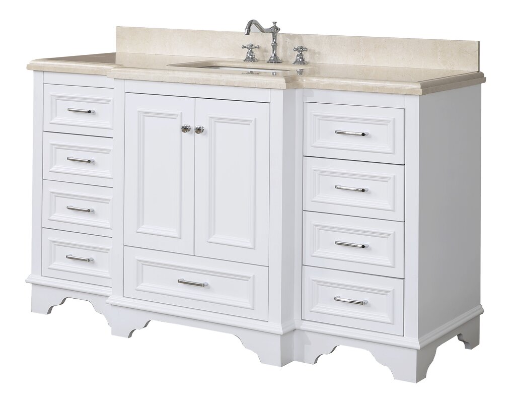 Nantucket 60 Single Bathroom Vanity Set